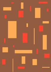 Colorful mosaic background