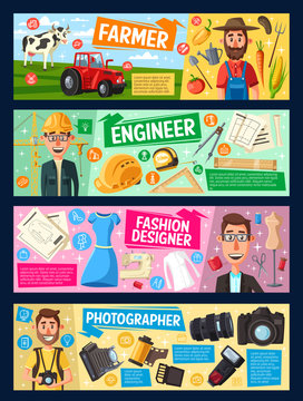 Engineer, farmer, fashion designer, photographer
