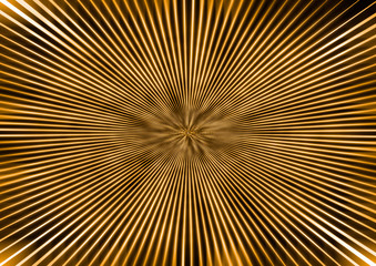Obraz premium Abstract background with gold rays