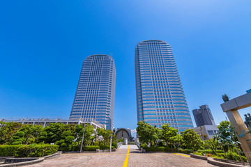 幕張新都心の風景