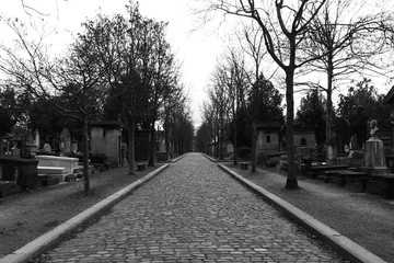 Obraz premium cemitery