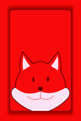 red fox cartoon wallpaper