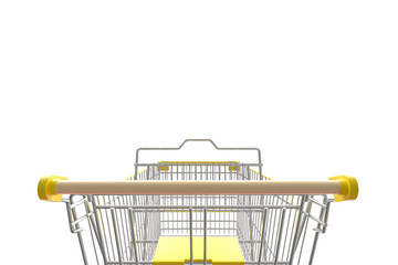 Shopping cart  isolated