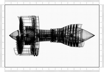 Jet Engine Blueprint