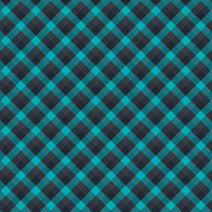 Gingham seamless forest and black pattern. Texture for plaid, tablecloths, clothes, shirts,dresses,paper,bedding,blankets,quilts and other textile products. Vector Illustration EPS 10