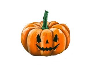 Citrouille d'Halloween