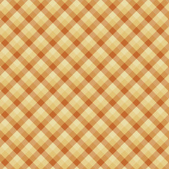 Gingham seamless yellow pattern. Texture for plaid, tablecloths, clothes, shirts,dresses,paper,bedding,blankets,quilts and other textile products. Vector Illustration EPS 10