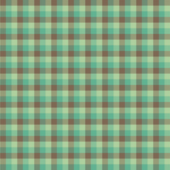 Gingham seamless green pattern. Texture for plaid, tablecloths, clothes, shirts,dresses,paper,bedding,blankets,quilts and other textile products. Vector Illustration EPS 10
