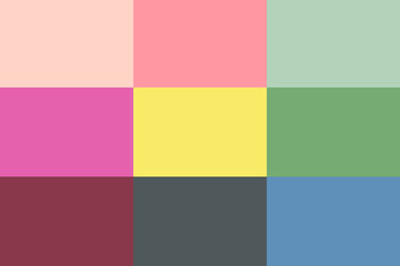 Trendy 2020 colors for home and interiors palette