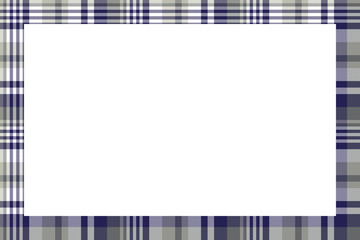 Rectangle borders and Frames vector. Border pattern geometric vintage frame design. Scottish tartan plaid fabric texture. Template for gift card, collage, scrapbook or photo album and portrait.