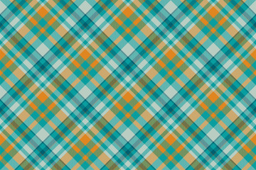 Tartan scotland seamless plaid pattern vector. Retro background fabric. Vintage check color square geometric texture.