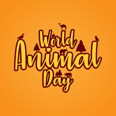 World Animal Day 4 October
