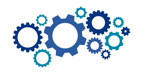 Gearwheel assembly representing an organizing mechanism