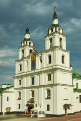 Fototapeta na wymiar Minsk, Belarus.Cathedral Of Holy Spirit