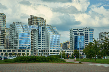 Fototapeta na wymiar Minsk, Belarus.Independence Avenue,