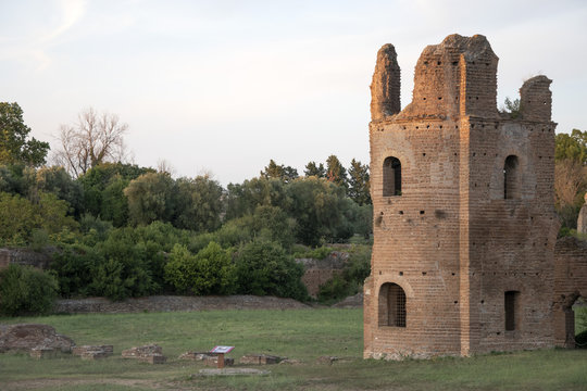 Image of the circus of Maxentius, Rome