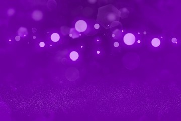 purple wonderful brilliant glitter lights defocused bokeh abstract background, festive mockup texture with blank space for your content