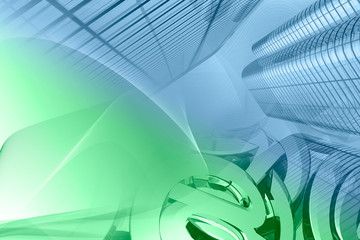 Mail signs and buildings