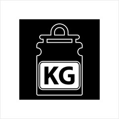 Weight Icon, Weight Kilogram Icon