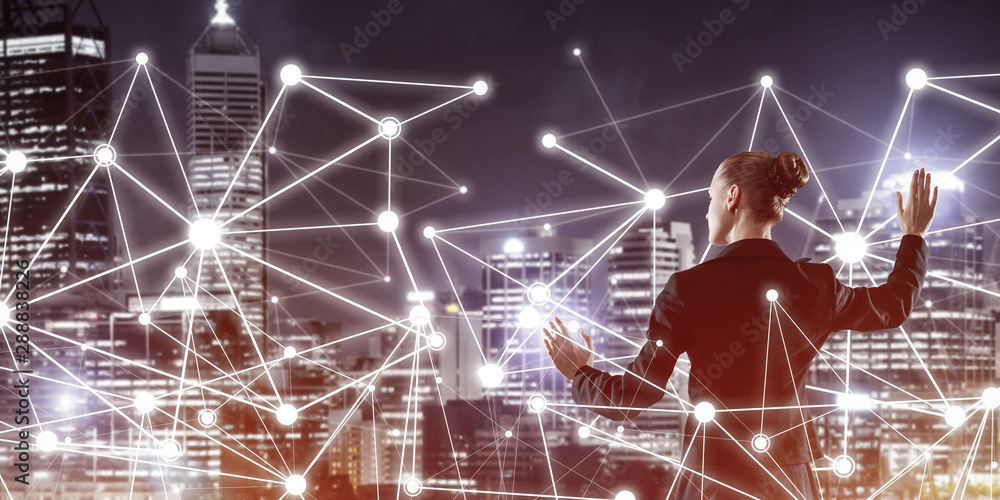 Poster modern wireless technologies and networking as tool for effective business