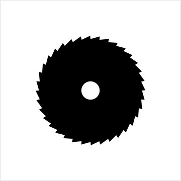 recommend clip art: Circular Saw Disk Icon Design