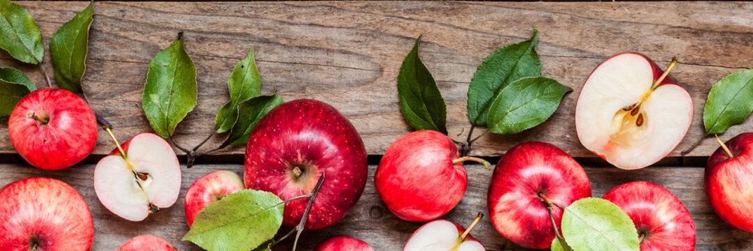 Red Apples, banner