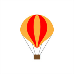 Hot Air Balloon Icon Design