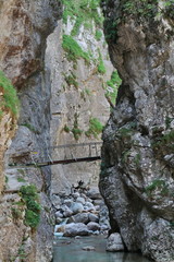 Die Garnitzenklamm bei Hermagor / Kärnten / Österreich