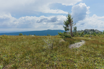 Hiking in the national Park Taganay- mountains, rivers, lakes