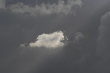 Obraz premium 台風の雲