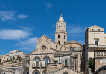 Fototapeta na wymiar Matera la città dei sassi in Basilicata