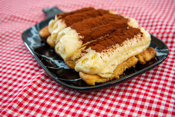 Classical Dessert homemade Tiramisu Cake