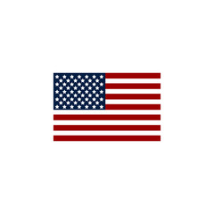 Flag USA icon. American symbol. Flag usa. Flag usa isolated on white background