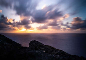 Cliff Side Sunrise