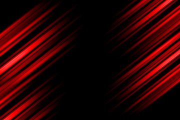 Red and black abstract background, the red motion blur abstract background