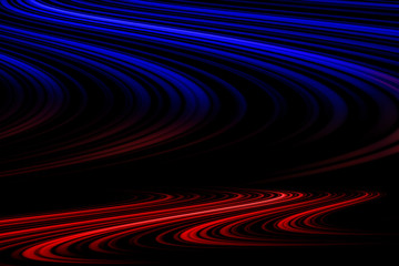 Red and black abstract background, the red motion blur abstract background