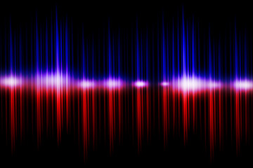 Red and black abstract background, the red motion blur abstract background