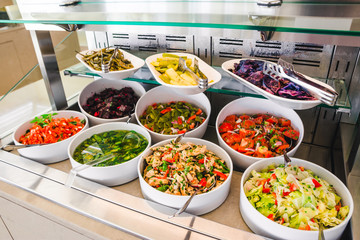 buffet table view