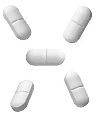 white pill medical drug medication