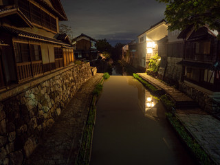 Fototapeta premium Japanese retro town
