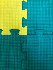 abstract puzzle background with puzzles