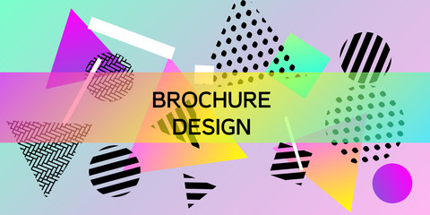 Obraz premium Geometric abstract background.
