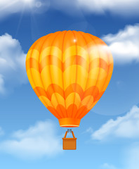Obraz premium Baloon Realistic Composition