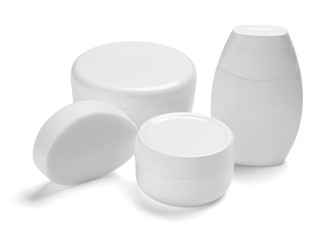  white cream container jar beauty moisturizer tube soap
