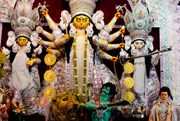 Durga puja festival in kolkata, West Bengal