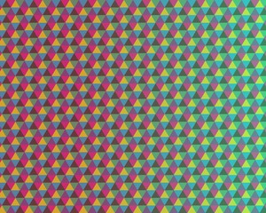 Colorful square pattern with gradient, soft focus background use for desktop wallpaper or website design, template background with copy space.-Illustration