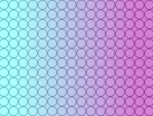 Colorful dots pattern with gradient, soft focus background use for desktop wallpaper or website design, template background with copy space.-Illustration