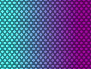 Colorful dots pattern with gradient, soft focus background use for desktop wallpaper or website design, template background with copy space.-Illustration