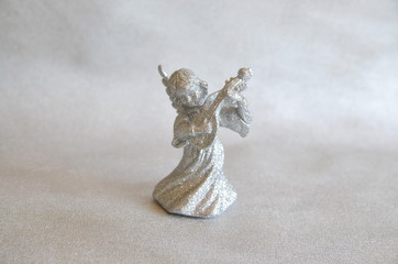 Christmas mood. Composition with beautiful holiday decorations.