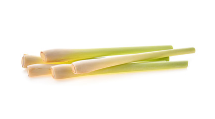lemon grass isolated on white background